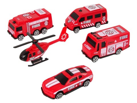 Zestaw Autek Resoraki Pojazdy Straż Pożarna Ambulans Zestaw Autek Resoraki Pojazdy Straż Pożarna Ambulans