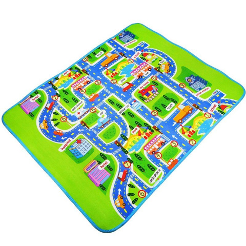 Mata Edukacyjna piankowa dla dzieci ulica 160x200cm Mata Edukacyjna piankowa dla dzieci ulica 160x200cm