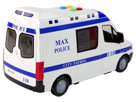 Radiowóz Auto Policyjne Napęd Frykcyjny Dźwięki Światło Radiowóz Auto Policyjne Napęd Frykcyjny Dźwięki Światło