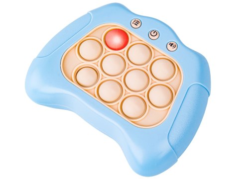 Zabawka Gra Elektroniczna Antystresowa Pop IT Sensoryczna, Wypychanka, Pad, Kontroler BŁĘKITNY Zabawka Gra Elektroniczna Antystresowa Pop IT Sensoryczna, Wypychanka, Pad, Kontroler BŁĘKITNY