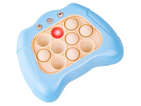 Zabawka Gra Elektroniczna Antystresowa Pop IT Sensoryczna, Wypychanka, Pad, Kontroler BŁĘKITNY Zabawka Gra Elektroniczna Antystresowa Pop IT Sensoryczna, Wypychanka, Pad, Kontroler BŁĘKITNY