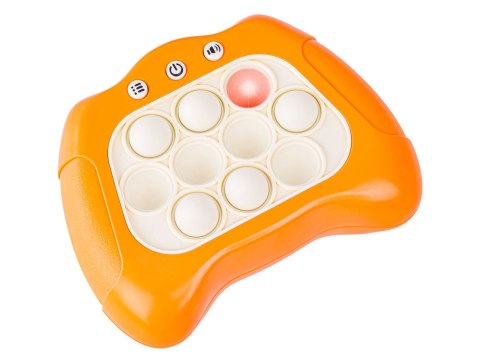 Zabawka Gra Elektroniczna Antystresowa Pop IT Sensoryczna, Wypychanka, Pad, Kontroler POMARAŃCZOWY Zabawka Gra Elektroniczna Antystresowa Pop IT Sensoryczna, Wypychanka, Pad, Kontroler POMARAŃCZOWY