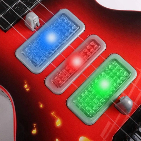 BEZPRZEWODOWA GITARA ELEKTRYCZNA DLA DZIECI BEZPRZEWODOWA GITARA ELEKTRYCZNA DLA DZIECI