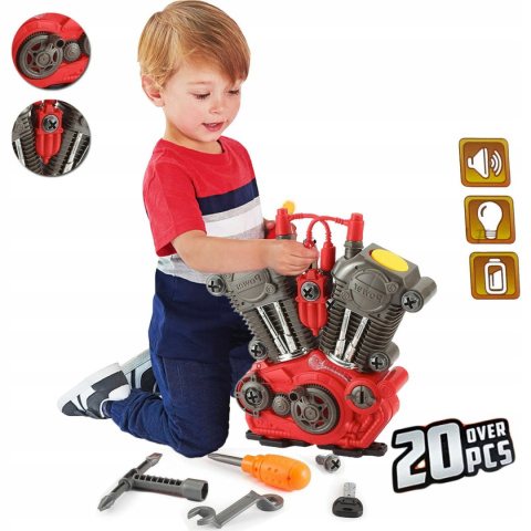 ZESTAW MAŁEGO MECHANIKA SILNIK DO ROZKRĘCANIA ZESTAW MAŁEGO MECHANIKA SILNIK DO ROZKRĘCANIA