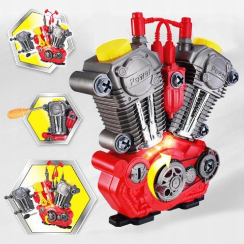 ZESTAW MAŁEGO MECHANIKA SILNIK DO ROZKRĘCANIA ZESTAW MAŁEGO MECHANIKA SILNIK DO ROZKRĘCANIA