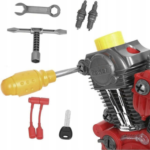 ZESTAW MAŁEGO MECHANIKA SILNIK DO ROZKRĘCANIA ZESTAW MAŁEGO MECHANIKA SILNIK DO ROZKRĘCANIA