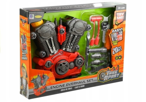 ZESTAW MAŁEGO MECHANIKA SILNIK DO ROZKRĘCANIA ZESTAW MAŁEGO MECHANIKA SILNIK DO ROZKRĘCANIA