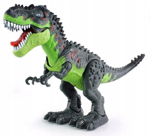 Dinozaur T-Rex Tyranozaur Rex Chodzi Ryczy Świeci Dinozaur T-Rex Tyranozaur Rex Chodzi Ryczy Świeci