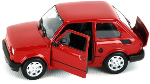 AUTO MODEL METALOWY WELLY FIAT 126P SKALA 1:21 AUTO MODEL METALOWY WELLY FIAT 126P SKALA 1:21