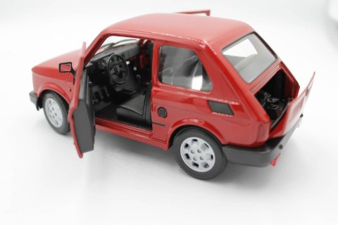 AUTO MODEL METALOWY WELLY FIAT 126P SKALA 1:21 AUTO MODEL METALOWY WELLY FIAT 126P SKALA 1:21