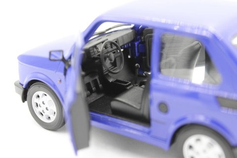 AUTO MODEL METALOWY WELLY FIAT 126P SKALA 1:21 AUTO MODEL METALOWY WELLY FIAT 126P SKALA 1:21