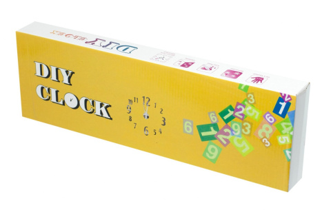 Zegar ścienny 3D duży 80-120cm srebrny 12 cyfr Zegar ścienny 3D duży 80-120cm srebrny 12 cyfr