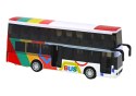 Autobus Dwupiętrowy Z Napędem Metalowy Kolorowy Światła Dźwięki Autobus Dwupiętrowy Z Napędem Metalowy Kolorowy Światła Dźwięki