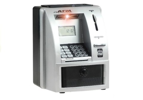 Bankomat skarbonka jak prawdziwy z dźwiękami Bankomat skarbonka jak prawdziwy z dźwiękami