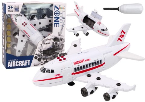 Duży Samolot Pasażerski Do Montażu Narzędzia Światła Dźwięki Duży Samolot Pasażerski Do Montażu Narzędzia Światła Dźwięki