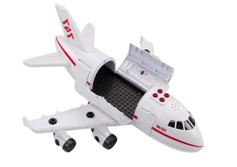 Duży Samolot Pasażerski Do Montażu Narzędzia Światła Dźwięki Duży Samolot Pasażerski Do Montażu Narzędzia Światła Dźwięki