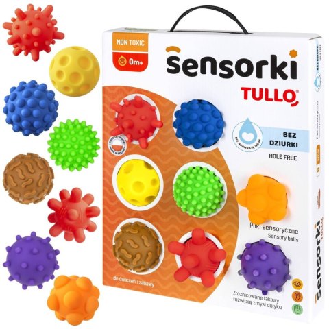 419 Piłeczki sensoryczne Tullo Sensorki 8 szt. Bez dziurki Sugerowana cena detaliczna: 48,89 zł. 419 Piłeczki sensoryczne Tullo Sensorki 8 szt. Bez dziurki Sugerowana cena detaliczna: 48,89 zł.
