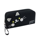 Duży PIÓRNIK wielofunkcyjny dwukomorowy czarny HAPPY CAT PR12 Duży PIÓRNIK wielofunkcyjny dwukomorowy czarny HAPPY CAT PR12