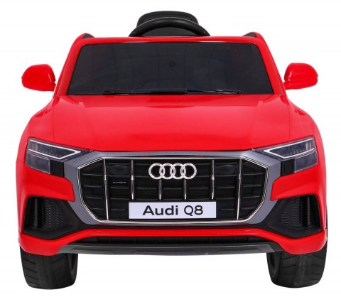 Audi Q8 Lift na akumulator dla dzieci Czerwony + Pilot + EVA + Wolny Start + MP3 USB + LED Audi Q8 Lift na akumulator dla dzieci Czerwony + Pilot + EVA + Wolny Start + MP3 USB + LED