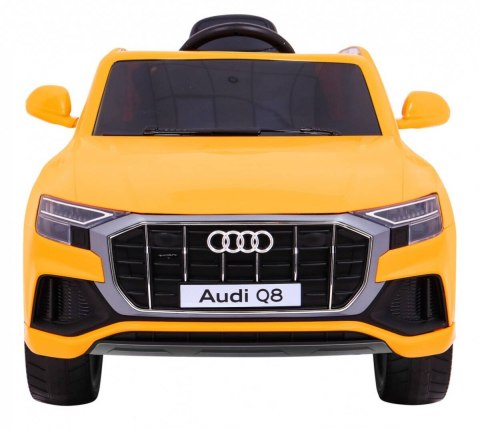 Audi Q8 Lift na akumulator dla dzieci Żółty + Pilot + EVA + Wolny Start + MP3 USB + LED Audi Q8 Lift na akumulator dla dzieci Żółty + Pilot + EVA + Wolny Start + MP3 USB + LED