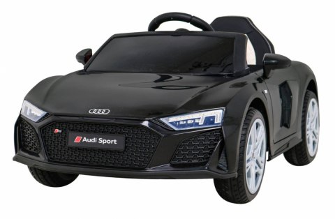 Audi R8 LIFT Samochodzik na akumulator Czarny + Pilot + Koła EVA + MP3 + LED Audi R8 LIFT Samochodzik na akumulator Czarny + Pilot + Koła EVA + MP3 + LED