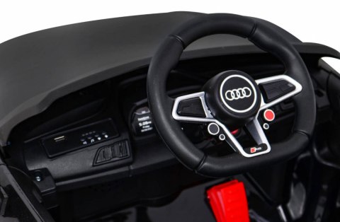 Audi R8 LIFT Samochodzik na akumulator Czarny + Pilot + Koła EVA + MP3 + LED Audi R8 LIFT Samochodzik na akumulator Czarny + Pilot + Koła EVA + MP3 + LED