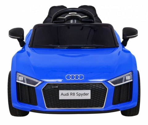 Audi R8 na akumulator dla dzieci Niebieski + Pilot + EVA + Wolny Start + MP3 LED Audi R8 na akumulator dla dzieci Niebieski + Pilot + EVA + Wolny Start + MP3 LED