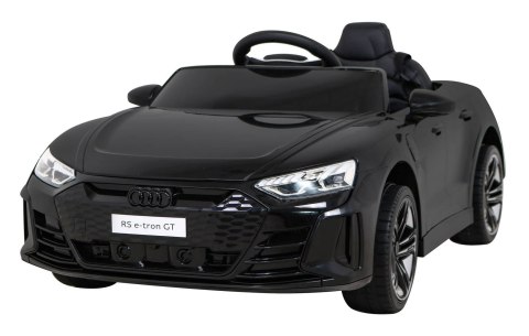Audi RS E-Tron GT na akumulator Czarny + Pilot + Napęd 4x4 + Radio MP3 + LED + EVA Audi RS E-Tron GT na akumulator Czarny + Pilot + Napęd 4x4 + Radio MP3 + LED + EVA