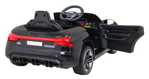 Audi RS E-Tron GT na akumulator Czarny + Pilot + Napęd 4x4 + Radio MP3 + LED + EVA Audi RS E-Tron GT na akumulator Czarny + Pilot + Napęd 4x4 + Radio MP3 + LED + EVA