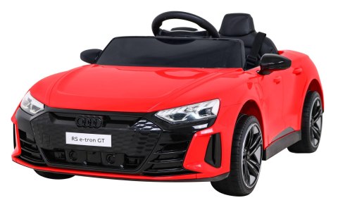 Audi RS E-Tron GT na akumulator Czerwony + Pilot + Napęd 4x4 + Radio MP3 + LED + EVA Audi RS E-Tron GT na akumulator Czerwony + Pilot + Napęd 4x4 + Radio MP3 + LED + EVA