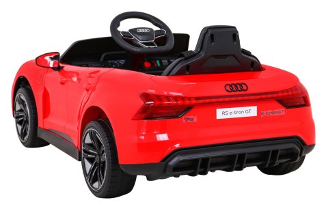 Audi RS E-Tron GT na akumulator Czerwony + Pilot + Napęd 4x4 + Radio MP3 + LED + EVA Audi RS E-Tron GT na akumulator Czerwony + Pilot + Napęd 4x4 + Radio MP3 + LED + EVA