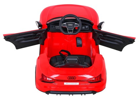 Audi RS E-Tron GT na akumulator Czerwony + Pilot + Napęd 4x4 + Radio MP3 + LED + EVA Audi RS E-Tron GT na akumulator Czerwony + Pilot + Napęd 4x4 + Radio MP3 + LED + EVA