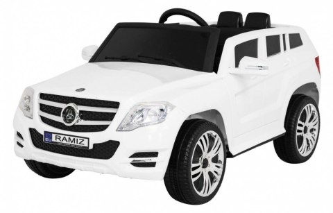 Autko City Rider dla dzieci Biały + Pilot + Regulacja kierownicy + Wolny Start + MP3 USB + LED Autko City Rider dla dzieci Biały + Pilot + Regulacja kierownicy + Wolny Start + MP3 USB + LED