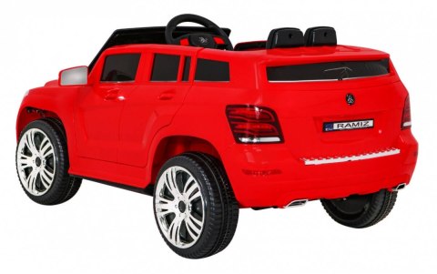 Autko City Rider dla dzieci Czerwony + Pilot + Regulacja kierownicy + Wolny Start + MP3 USB + LED Autko City Rider dla dzieci Czerwony + Pilot + Regulacja kierownicy + Wolny Start + MP3 USB + LED