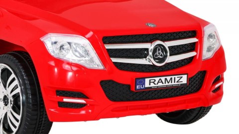 Autko City Rider dla dzieci Czerwony + Pilot + Regulacja kierownicy + Wolny Start + MP3 USB + LED Autko City Rider dla dzieci Czerwony + Pilot + Regulacja kierownicy + Wolny Start + MP3 USB + LED