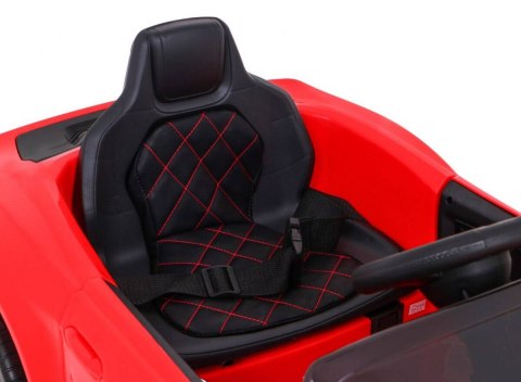Autko GT Sport na akumulator dla dzieci Czerwony + Pilot + Wolny Start + Bagażnik + MP3 LED Autko GT Sport na akumulator dla dzieci Czerwony + Pilot + Wolny Start + Bagażnik + MP3 LED