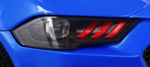 Autko GT Sport na akumulator dla dzieci Niebieski + Pilot + Wolny Start + Bagażnik + MP3 LED Autko GT Sport na akumulator dla dzieci Niebieski + Pilot + Wolny Start + Bagażnik + MP3 LED