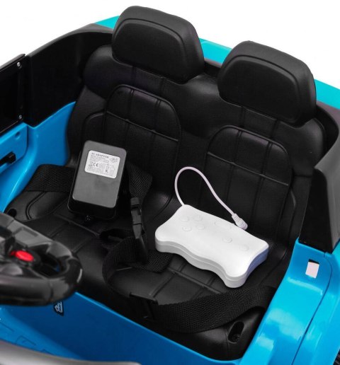 Autko Start Run na akumulator Niebieski + Pilot + Funkcje bezpieczeństwa + MP3 LED Autko Start Run na akumulator Niebieski + Pilot + Funkcje bezpieczeństwa + MP3 LED