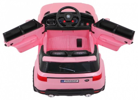 Autko Start Run na akumulator Różowy + Pilot + Funkcje bezpieczeństwa + MP3 LED Autko Start Run na akumulator Różowy + Pilot + Funkcje bezpieczeństwa + MP3 LED