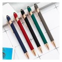 Długopis metalowy touch pen soft touch zieleń DL03 Długopis metalowy touch pen soft touch zieleń DL03