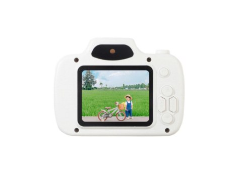 Aparat Dla Dzieci Zdjęcia Nagrywanie Gry Karta Pamięci 64GB Biały Aparat Dla Dzieci Zdjęcia Nagrywanie Gry Karta Pamięci 64GB Biały