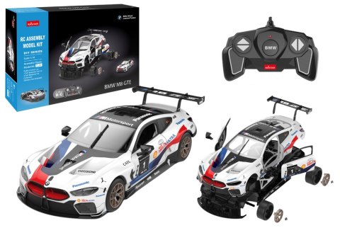 Samochód zdalnie sterolwany BMW M8 GTE 1:18 Rastar RC KLOCKI Samochód zdalnie sterolwany BMW M8 GTE 1:18 Rastar RC KLOCKI