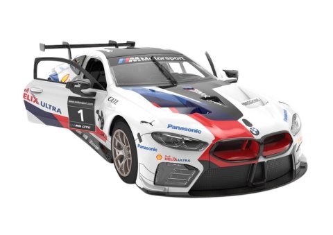 Samochód zdalnie sterolwany BMW M8 GTE 1:18 Rastar RC KLOCKI Samochód zdalnie sterolwany BMW M8 GTE 1:18 Rastar RC KLOCKI