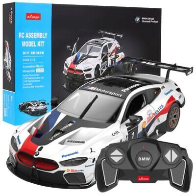 Samochód zdalnie sterolwany BMW M8 GTE 1:18 Rastar RC KLOCKI Samochód zdalnie sterolwany BMW M8 GTE 1:18 Rastar RC KLOCKI