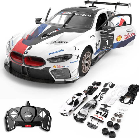 Samochód zdalnie sterolwany BMW M8 GTE 1:18 Rastar RC KLOCKI Samochód zdalnie sterolwany BMW M8 GTE 1:18 Rastar RC KLOCKI