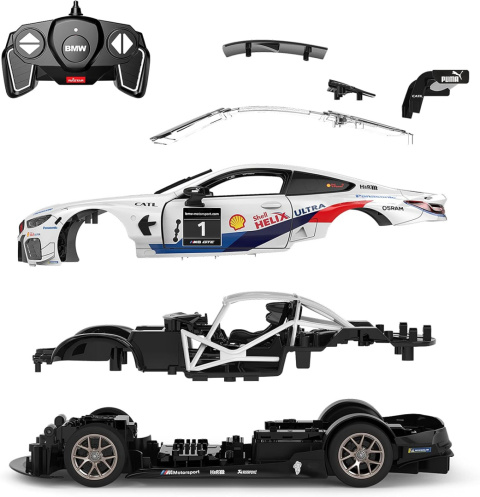 Samochód zdalnie sterolwany BMW M8 GTE 1:18 Rastar RC KLOCKI Samochód zdalnie sterolwany BMW M8 GTE 1:18 Rastar RC KLOCKI