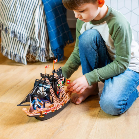 STATEK PIRACKI DUŻY DŹWIĘKI + ŚWIATŁA ŁÓDŹ OKRĘT PIRATÓW STATEK PIRACKI DUŻY DŹWIĘKI + ŚWIATŁA ŁÓDŹ OKRĘT PIRATÓW