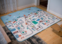 MATA EDUKACYJNA PIANKOWA MIASTO ULICE 180 x 200