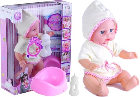 Lalka Bobas SZLAFROCZEK Butelka Nocnik Pampers Gra Lalka Bobas SZLAFROCZEK Butelka Nocnik Pampers Gra