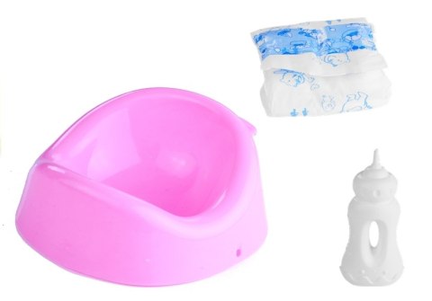 Lalka Bobas SZLAFROCZEK Butelka Nocnik Pampers Gra Lalka Bobas SZLAFROCZEK Butelka Nocnik Pampers Gra